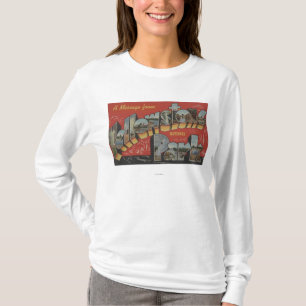 T-shirt Grandes scènes de lettre - parc national de