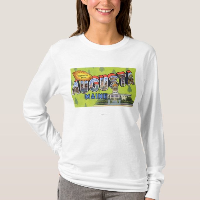 T-shirt Grandes scènes de lettre, salutations de 5 (Devant)