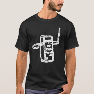 T-shirt Grandes vagues de Theremin (Noir)