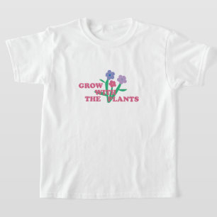 T-shirt Grandir avec les plantes