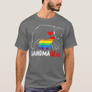 T-shirt Grandma Bear Proud Mom Mama Rainbow LGBT Pride Mot