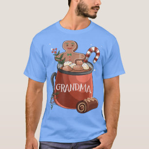 T-shirt Grandma cacao Mug pain d'épices Cookie Noël