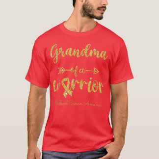 T-shirt Grandma De Sensibilisation Au Cancer Chez L'Enfanc