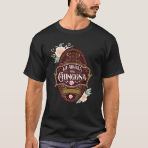 T-shirt Grandma espagnole Latin Mexicaine La Abuela Mas Ch