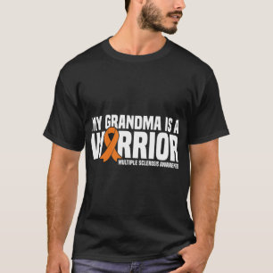 T-shirt Grandma Est Un Guerrier Ms Multiple Sclerosis