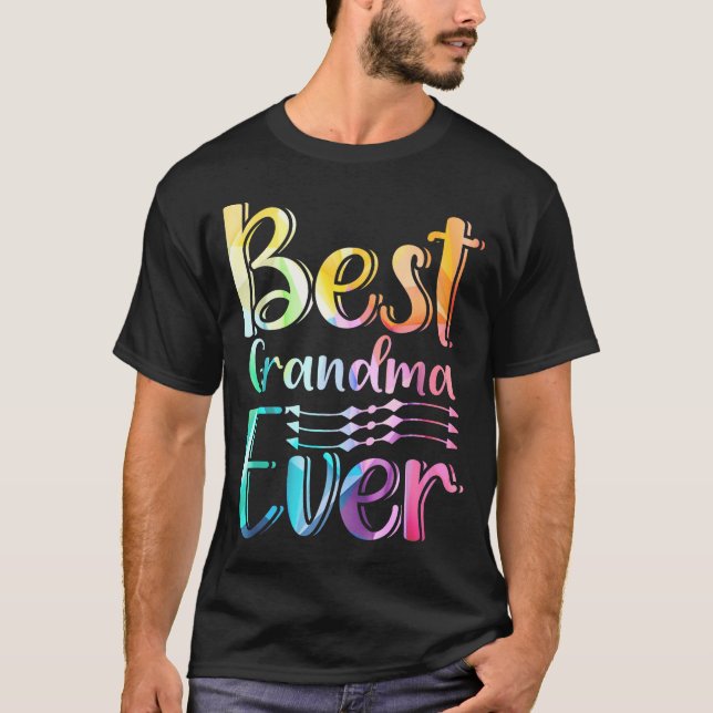 T-shirt Grandma Ever Gift Graphic Art Text Quote Design  (Devant)