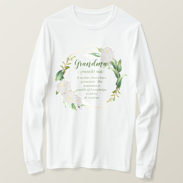 T-shirt Grandma Grand-mère s'amuser (Design devant)