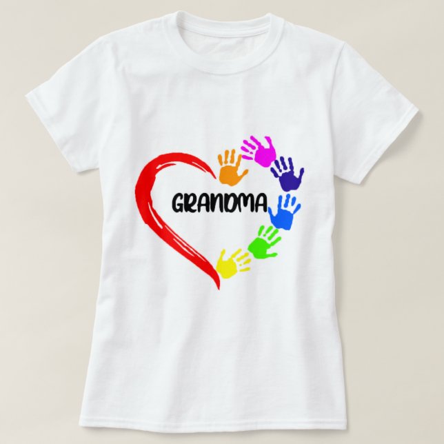 T-shirt Grandma Life (N'Importe Quelle Couleur) (Design devant)