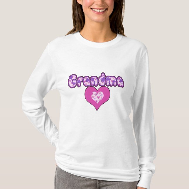T-SHIRT GRANDMA LONG SLEEVE (Devant)