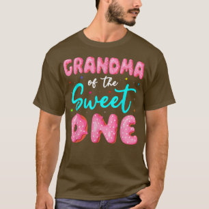 T-shirt Grandma Of Sweet One Funny Birthday Cute Mothers D