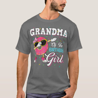 T-shirt Grandma Of The Birthday Girl Donut  Matching Famil