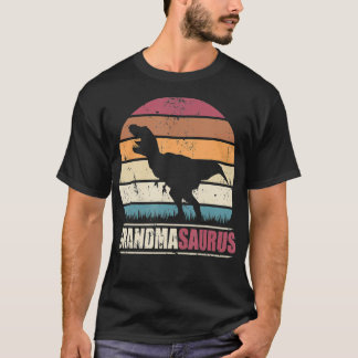 T-shirt Grandma Saurus T re Dinosaur Family Grandmasaurus