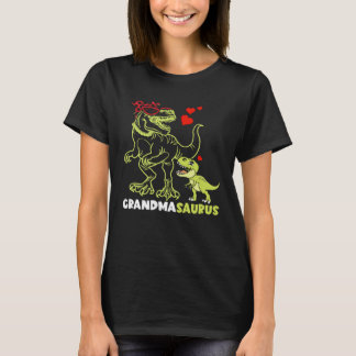 T-shirt Grandmasaurus Grandma Dinosaur Rex Mothers Day
