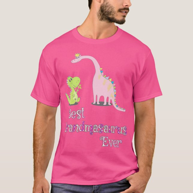 T-shirt Grandmasaurus Rex Best Grandma Saurus Ever Dinosau (Devant)