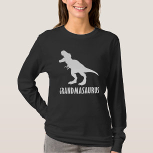 T-shirt Grandmasaurus T Rex Dinosaur Grand-mère Saurus