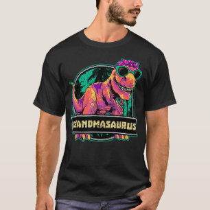 T-shirt Grandmasaurus T rex Grandma Saurus Dinosaur