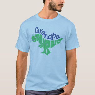T-shirt Grandpa Saurus Graphisme