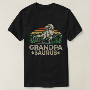 T-shirt Grandpasaurus Dinosaur Grandpa Saurus Fête des pèr