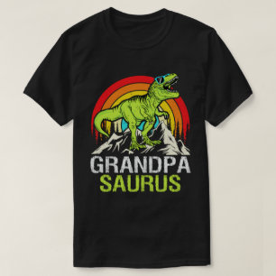 T-shirt Grandpasaurus Dinosaur Grandpa Saurus Fête des pèr