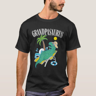 T-shirt Grandpasaurus Grandpa Saurus Vacation Famille Matc