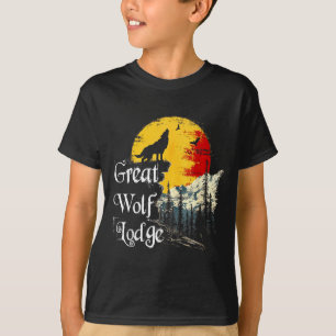 T-shirt Grands amateurs de Lodge Loup Grande Aventure de p