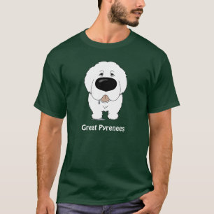 T-shirt Grands Grands Pyrénées de nez
