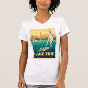 T-shirt Grands Lacs   Lac Érié