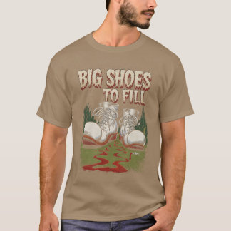 T-shirt Grands souliers à remplir Clown effrayant Horroree