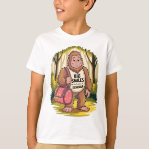 T-shirt Grands Sourires Premier Jour d'École Enfant Bigfoo