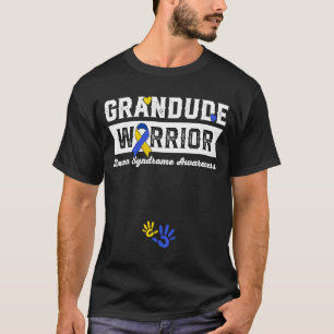 T-shirt Grandude Warrior Down Syndrome Sensibilisation Fam