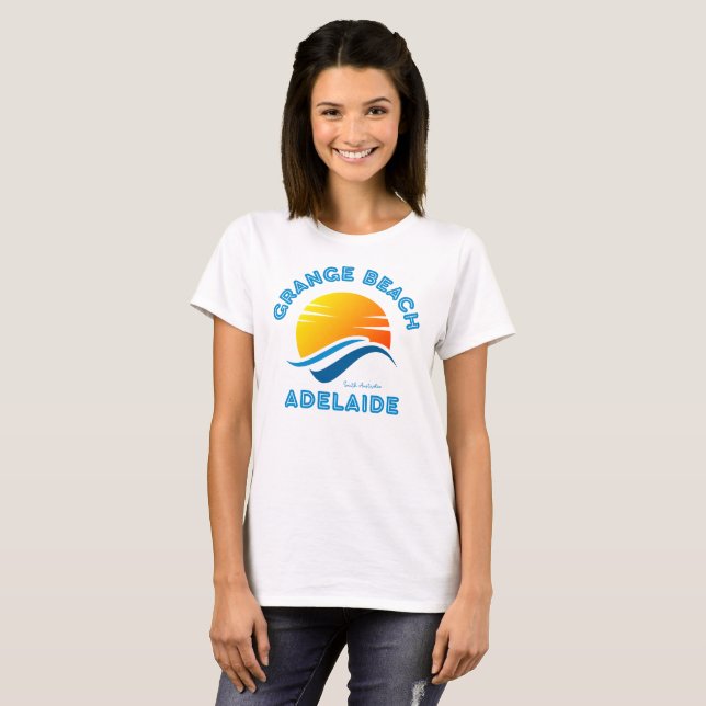 T-shirt GRANGE BEACH-ADELAIDE Australie-Méridionale (Devant entier)