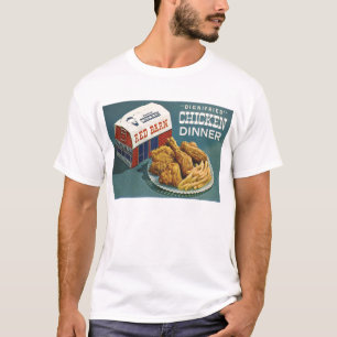 T-SHIRT GRANGE ROUGE : "DIGNIFRIED "