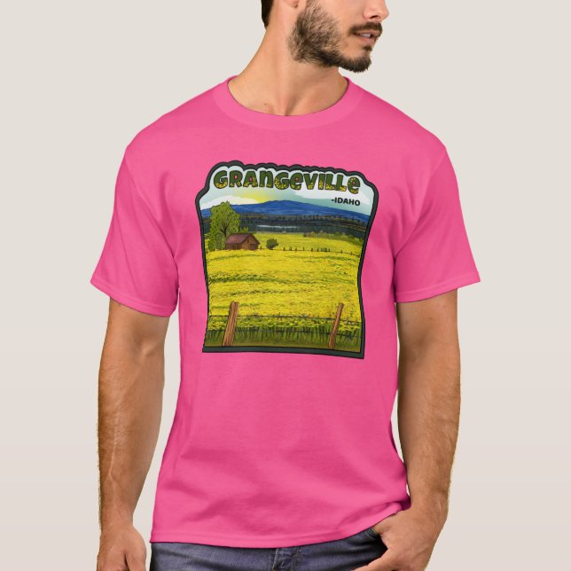 T-shirt Grangeville surdimensionnée (Devant)