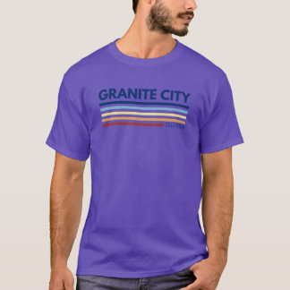 T-shirt Granite City Illinois Surdimensionné
