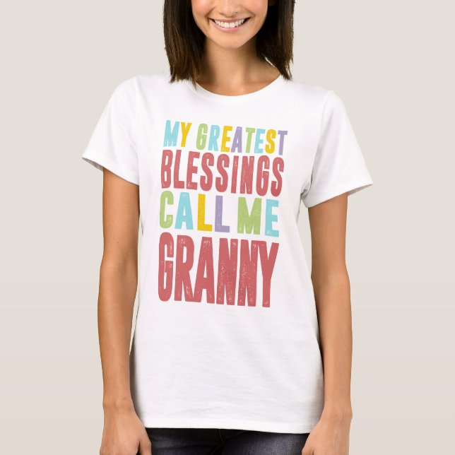T-shirt Granny (Devant)