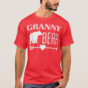 T-shirt Granny Bear Noël Fête des Mères Anniversaire