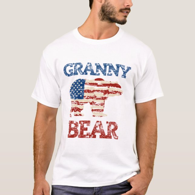 T-SHIRT GRANNY BEAR T- (Devant)