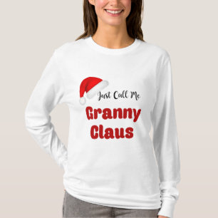 T-shirt Granny Claus Christmas