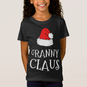 T-Shirt Granny Claus Noël Casquette Famille Groupe Corresp