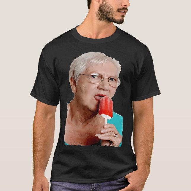 T-shirt Granny Ice Lolly (Devant)