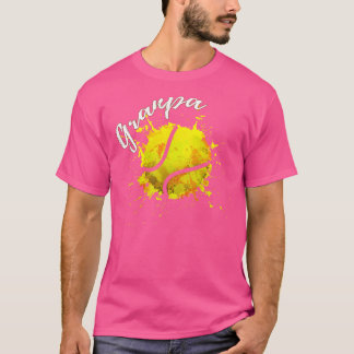 T-shirt Granpa de baseball coloré