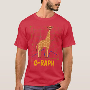 T-shirt GRaph Funny Giraffe Art Beau Animal Hommes Femmes