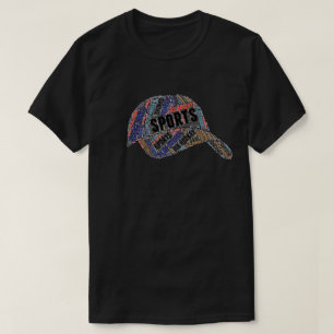 T-shirt Graphic couleur Casquette de baseball spor
