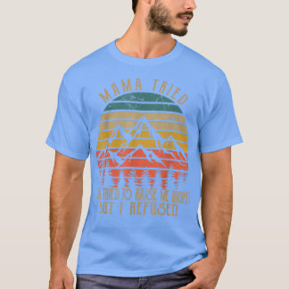 T-shirt Graphic Country Music Art Mama a essayé le style V