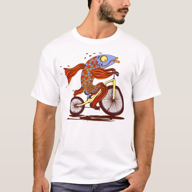 T-shirt graphic_fish (Devant)