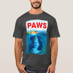 T-shirt Graphic Guinée Pig Design PAWS Vintage Carrots