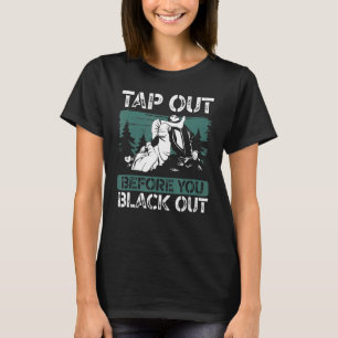 T-shirt Graphic Jiu Jitsu Vêtements Tap Out Avant Vous Noi