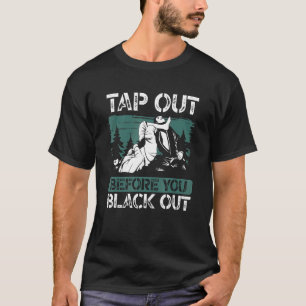 T-shirt Graphic Jiu Jitsu Vêtements Tap Out Avant Vous Noi