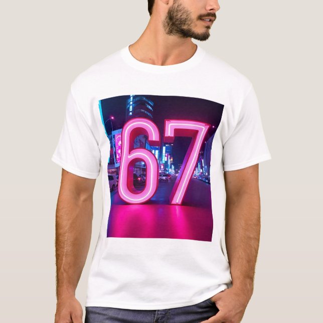 T-shirt graphique 67 (Devant)