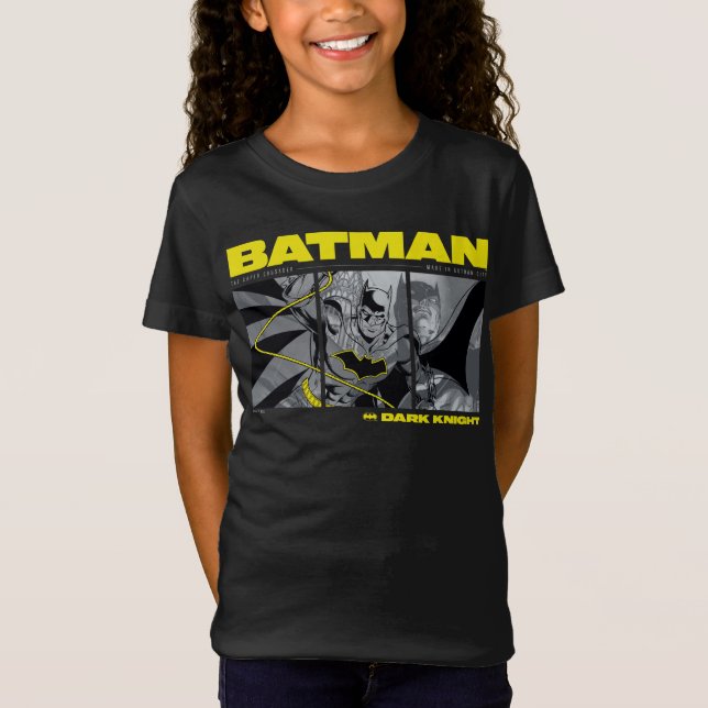 T-Shirt Graphique à écran tridimensionnel Batman Comic (Devant)